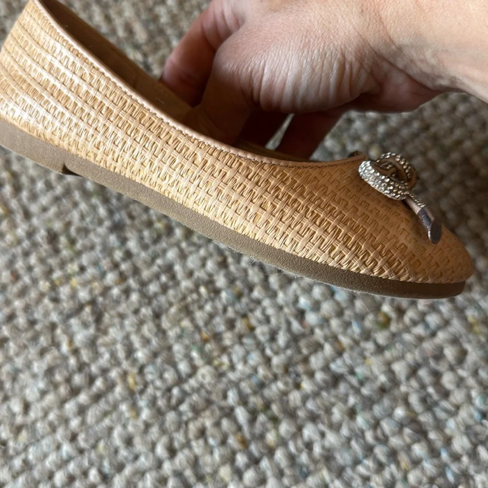 Ballet Flats with Bow Accent 12T